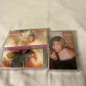 Barbara Streisand The 60s & Back To Broadway Cassette Tape Bundle
